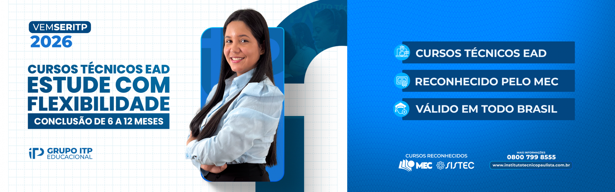 ITP 2026 - Cursos Técnicos EAD - Estude com Flexibilidade