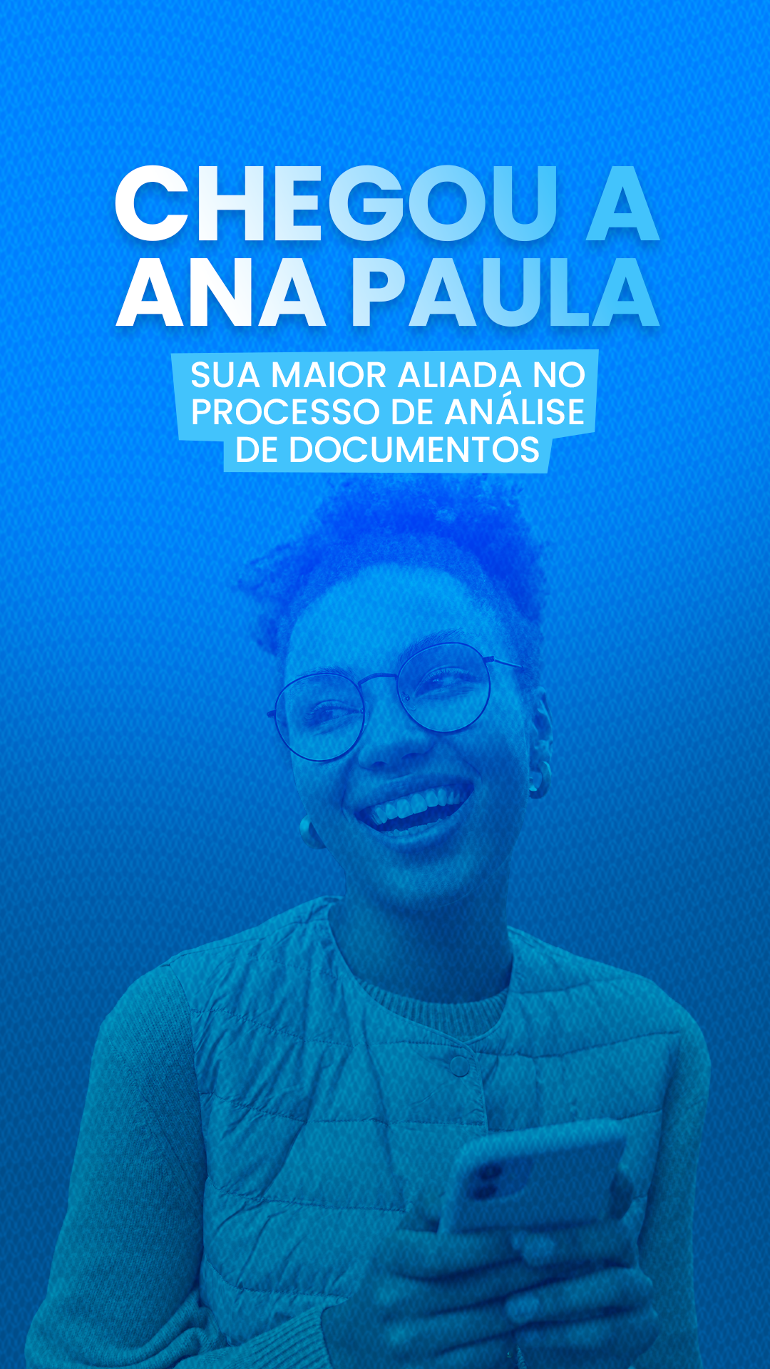 Chegou a Ana Paula